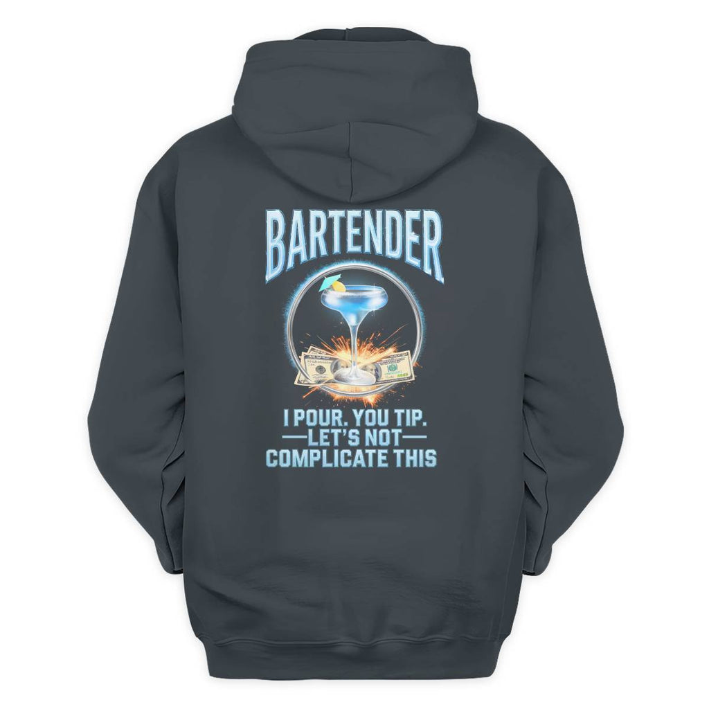 Awesome Bartender -Hoodie - grunx260804-0243
