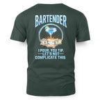 Awesome Bartender -Hoodie - grunx260804-0243