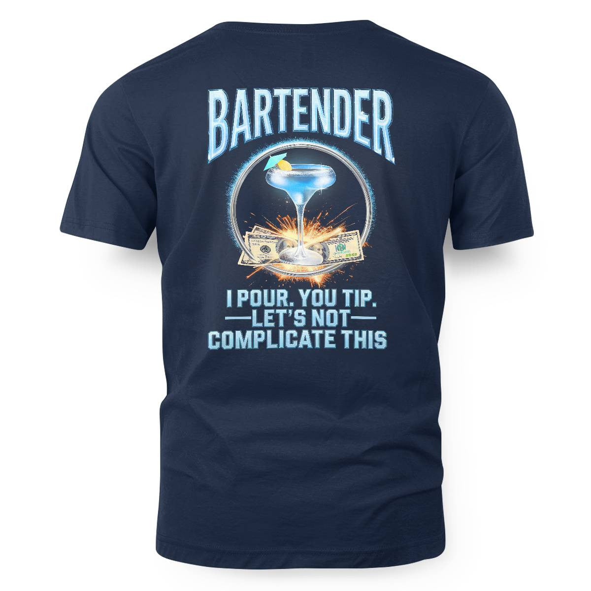 Awesome Bartender -Hoodie - grunx260804-0243