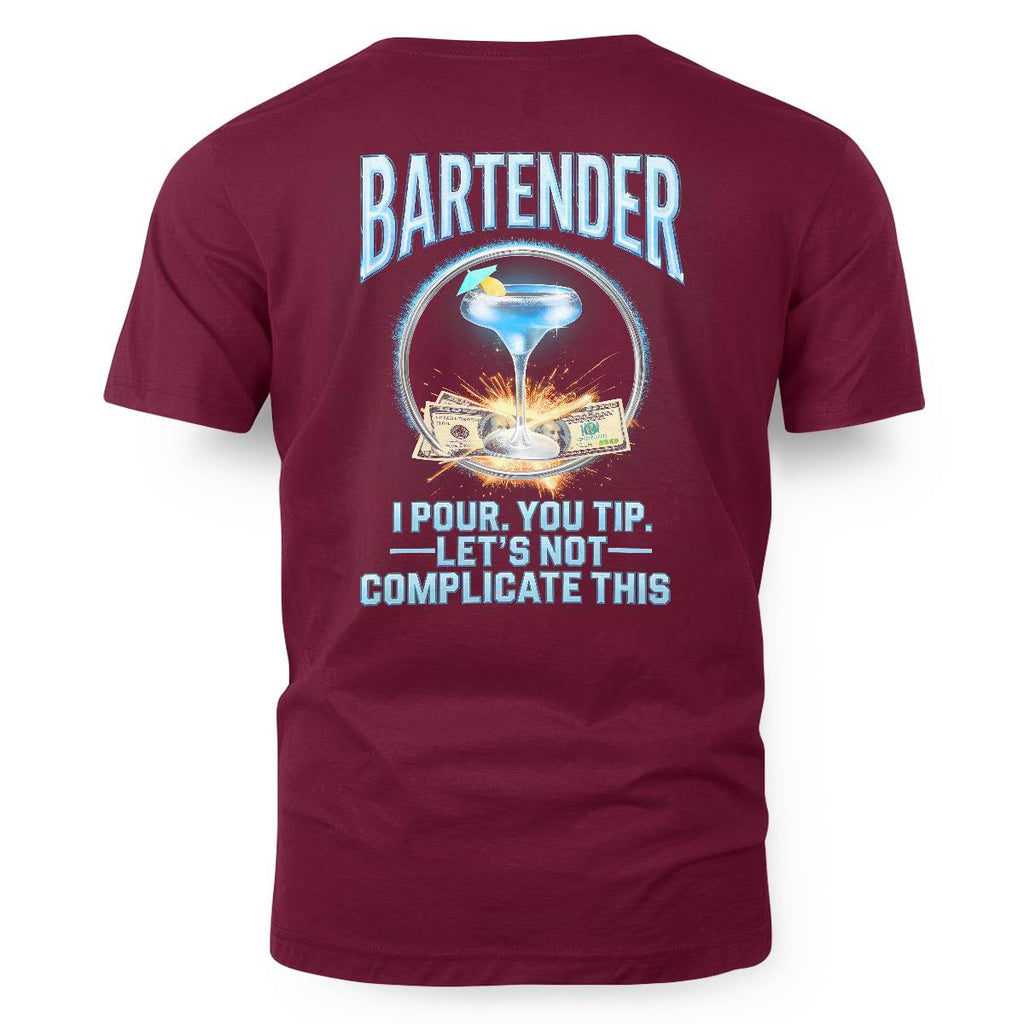Awesome Bartender -Hoodie - grunx260804-0243
