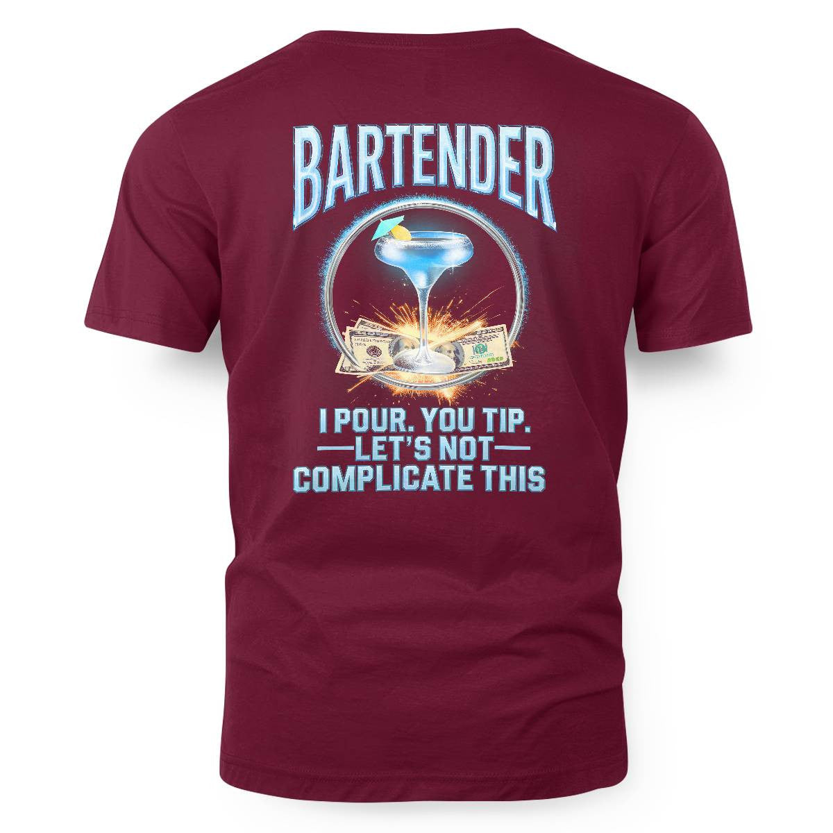 Awesome Bartender -Hoodie - grunx260804-0243