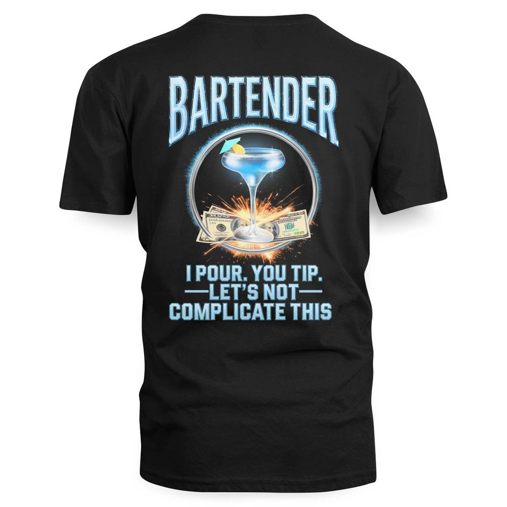 Awesome Bartender -Hoodie - grunx260804-0243