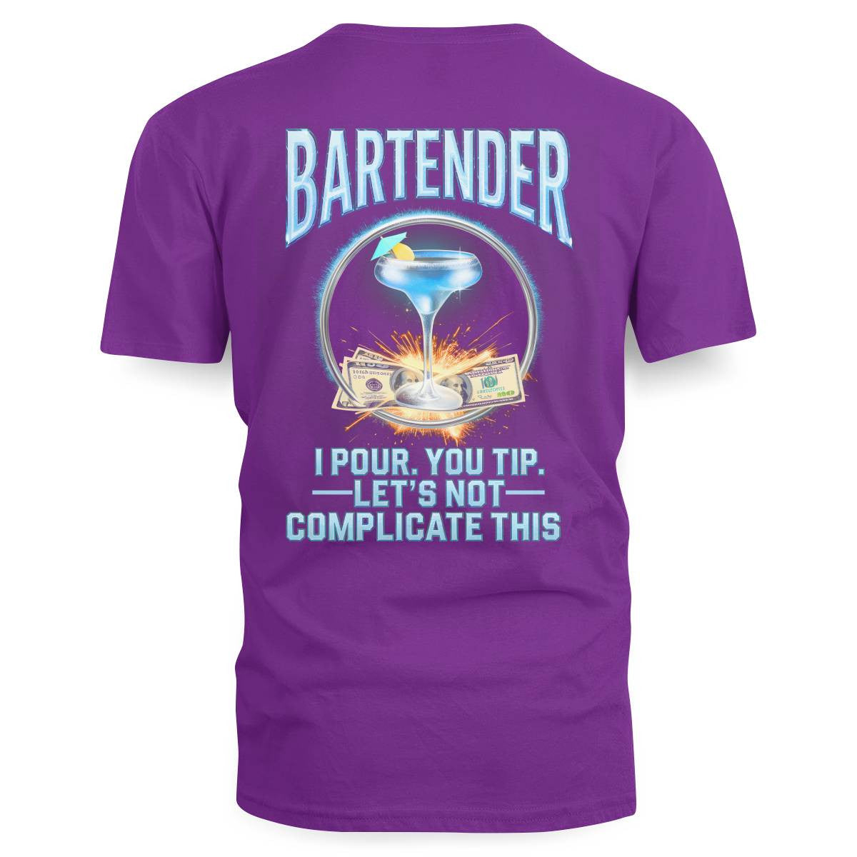Awesome Bartender -Hoodie - grunx260804-0243
