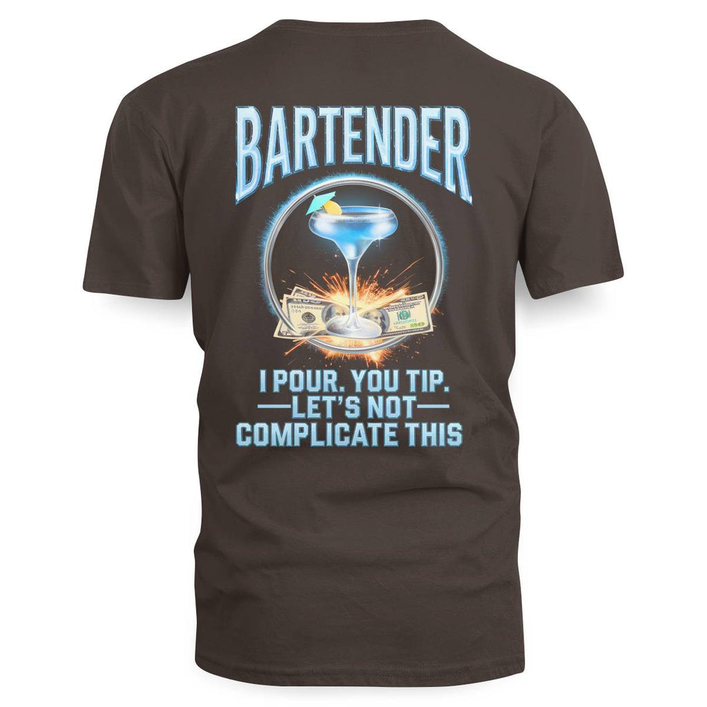 Awesome Bartender -Hoodie - grunx260804-0243