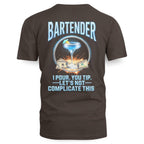 Awesome Bartender -Hoodie - grunx260804-0243