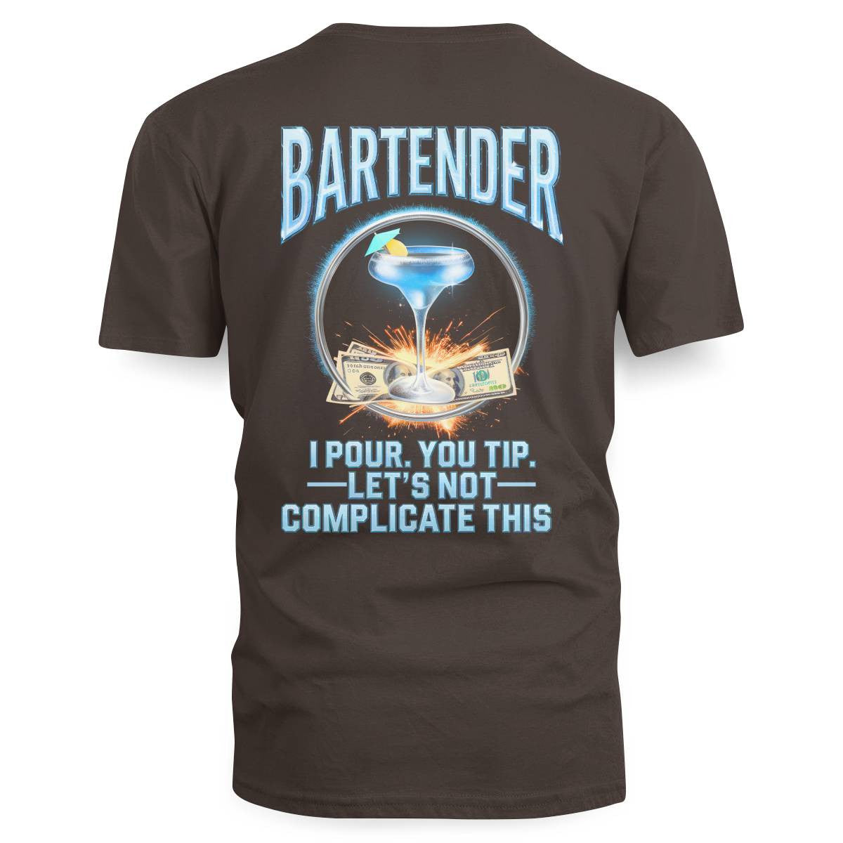 Awesome Bartender -Hoodie - grunx260804-0243