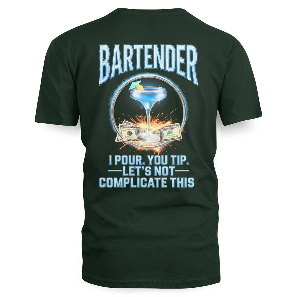 Awesome Bartender -Hoodie - grunx260804-0243