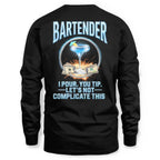 Awesome Bartender -Hoodie - grunx260804-0243