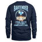 Awesome Bartender -Hoodie - grunx260804-0243