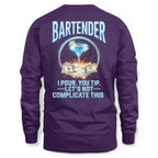 Awesome Bartender -Hoodie - grunx260804-0243