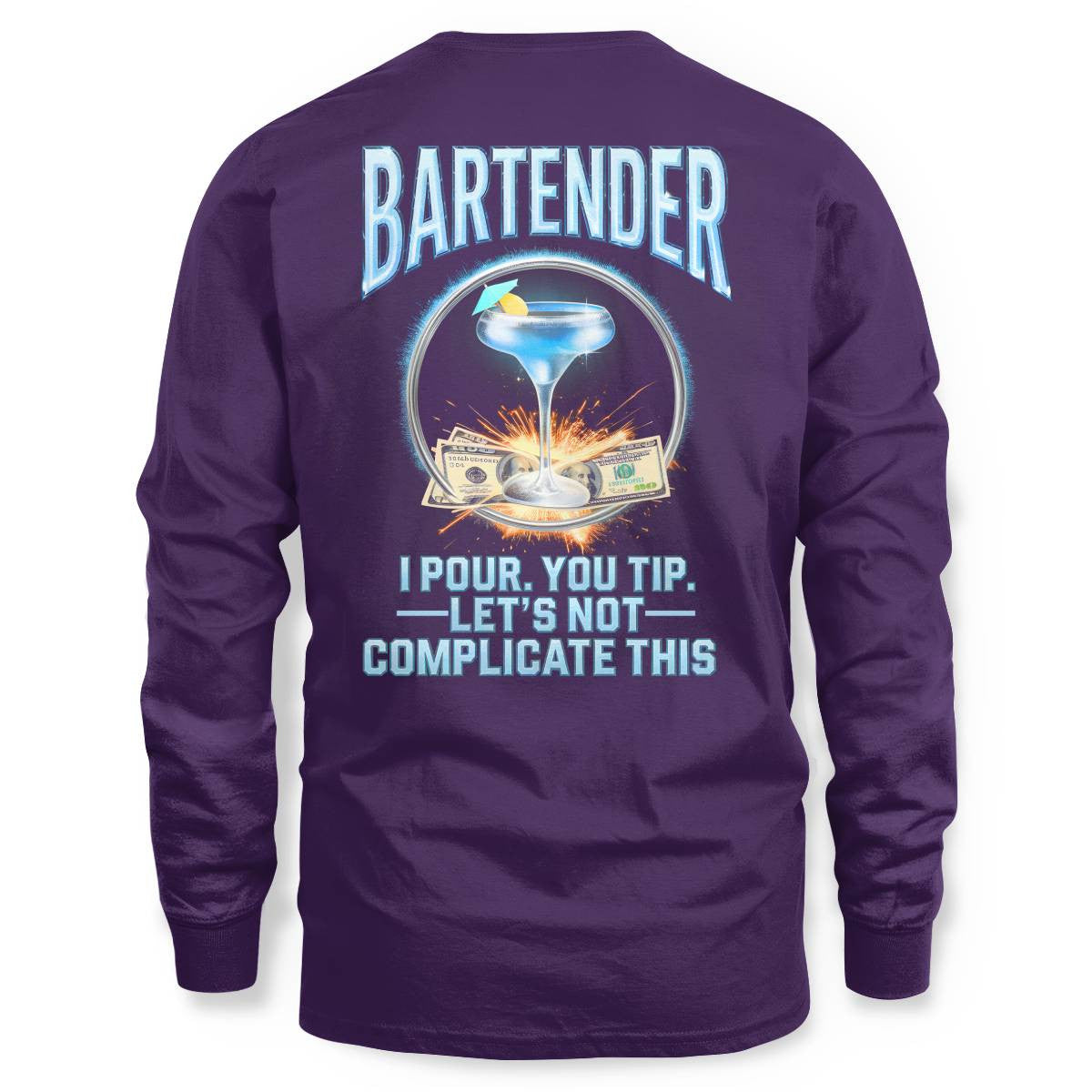 Awesome Bartender -Hoodie - grunx260804-0243