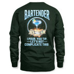 Awesome Bartender -Hoodie - grunx260804-0243
