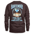 Awesome Bartender -Hoodie - grunx260804-0243