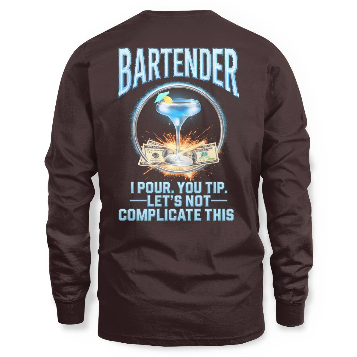 Awesome Bartender -Hoodie - grunx260804-0243