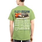 Awesome Electrician Hourly Rate-T-shirt - grunx260804-0062