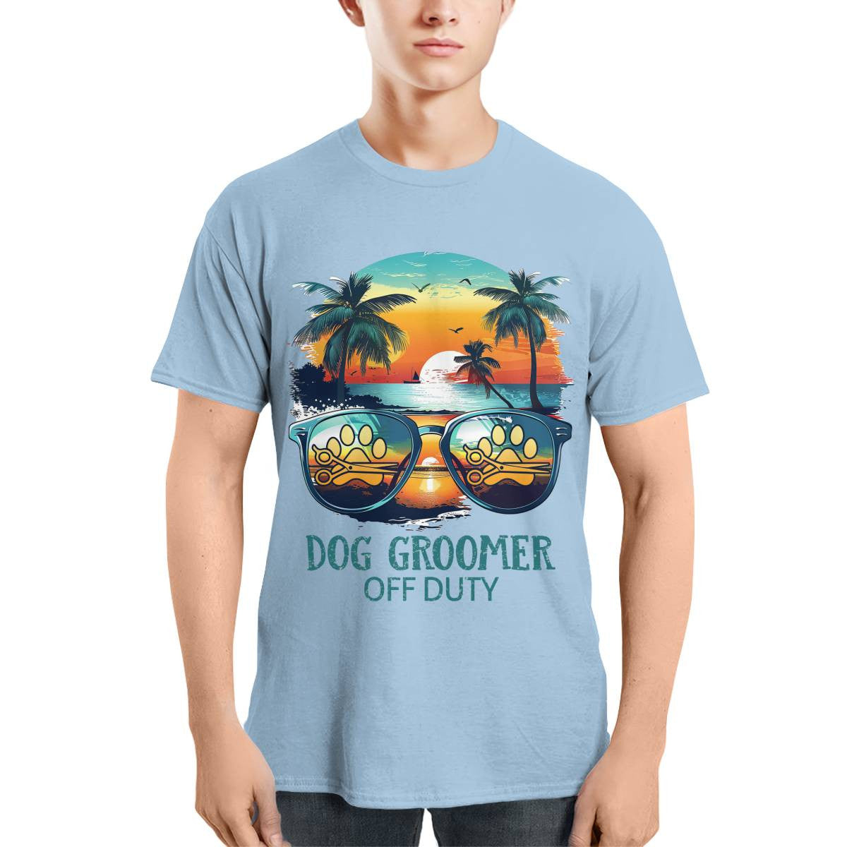 Awesome Dog Groomer-T-shirt - grunx260804-0034