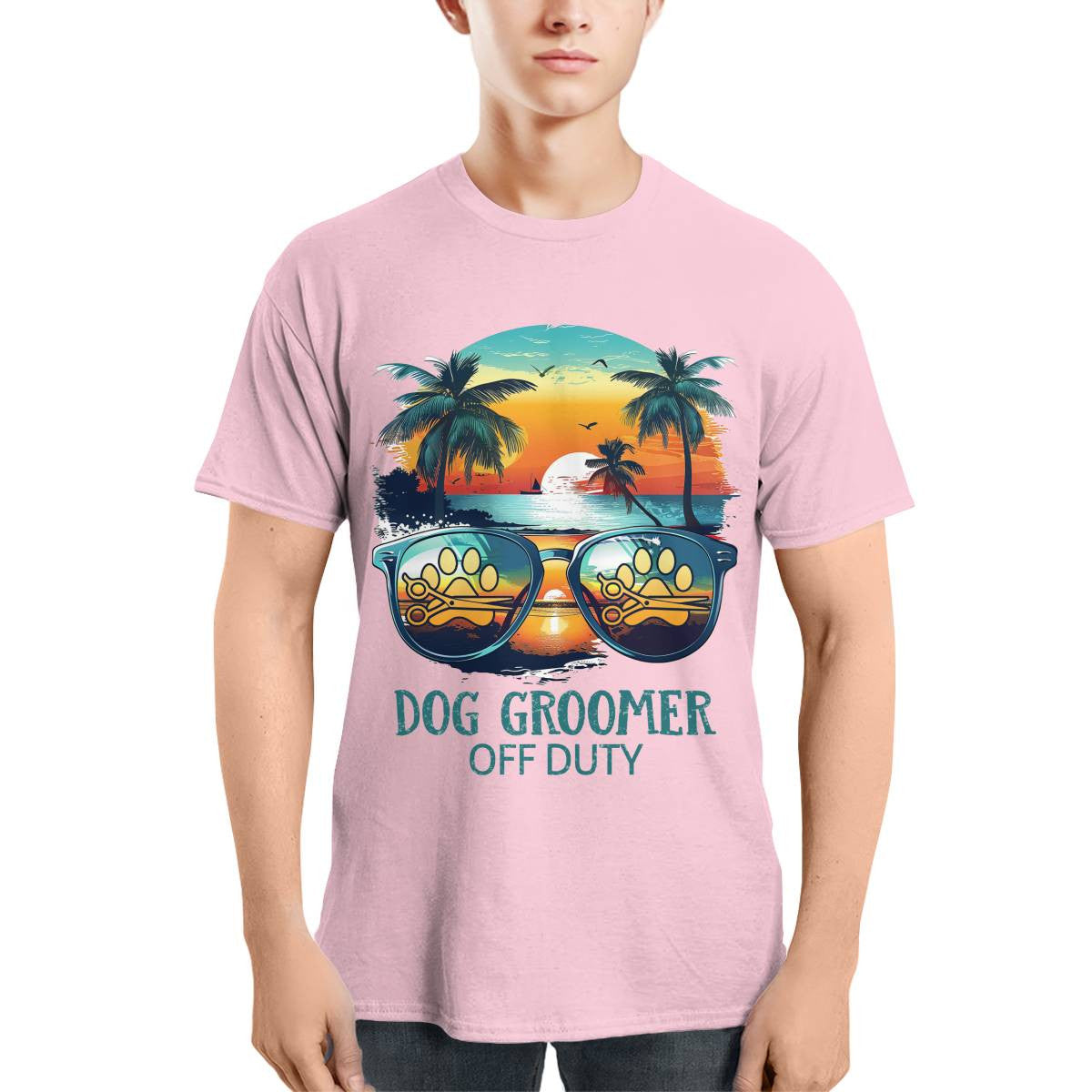 Awesome Dog Groomer-T-shirt - grunx260804-0034