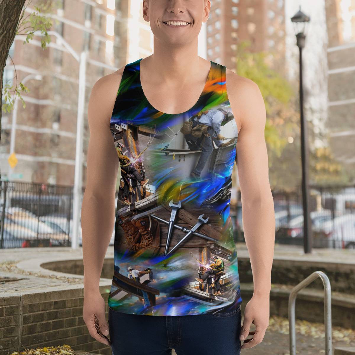 Awesome Ironworker -Tank -Top - grunx260804-0312
