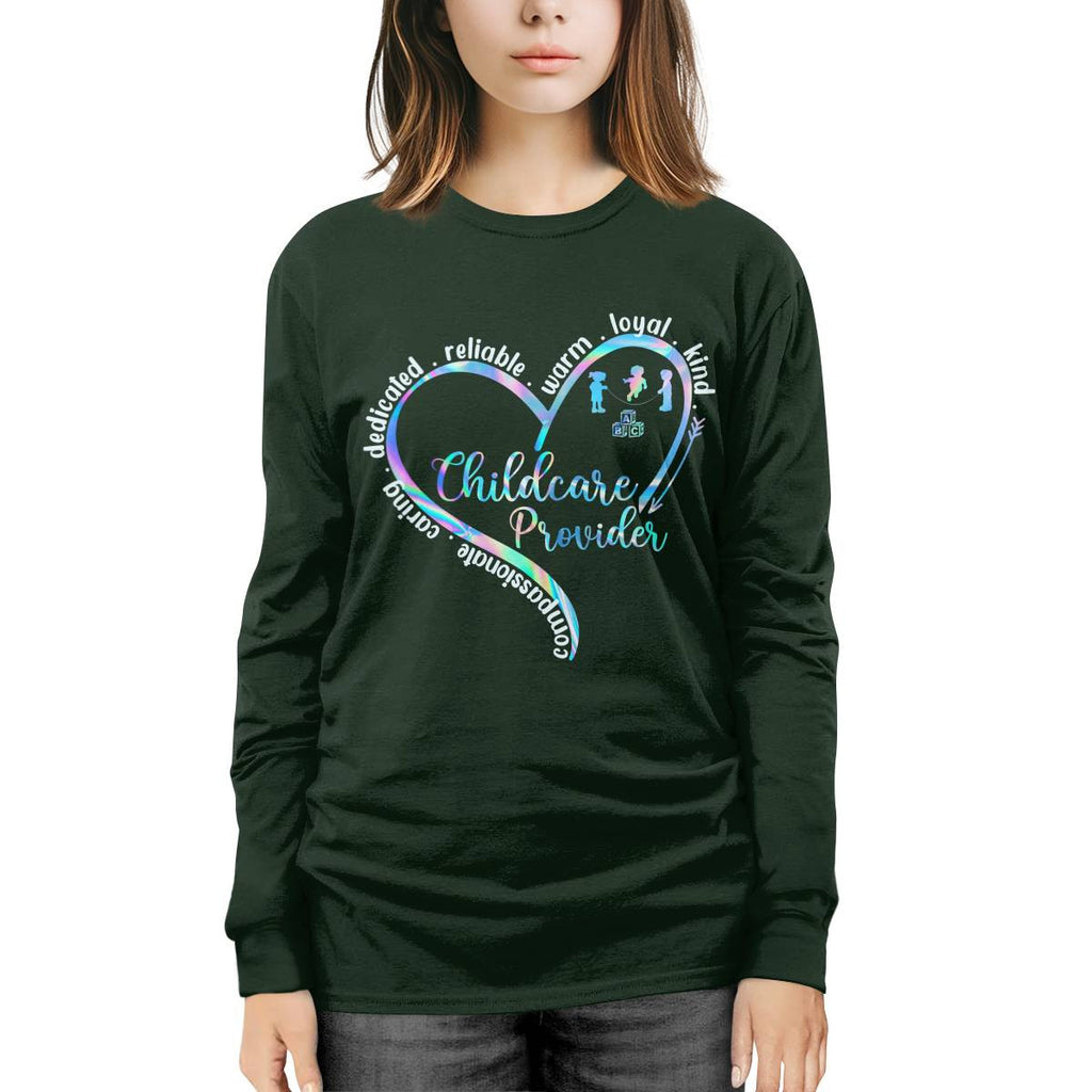 Awesome Childcare Provider-T-Shirt-#F130924WARM2FCHPRZ4