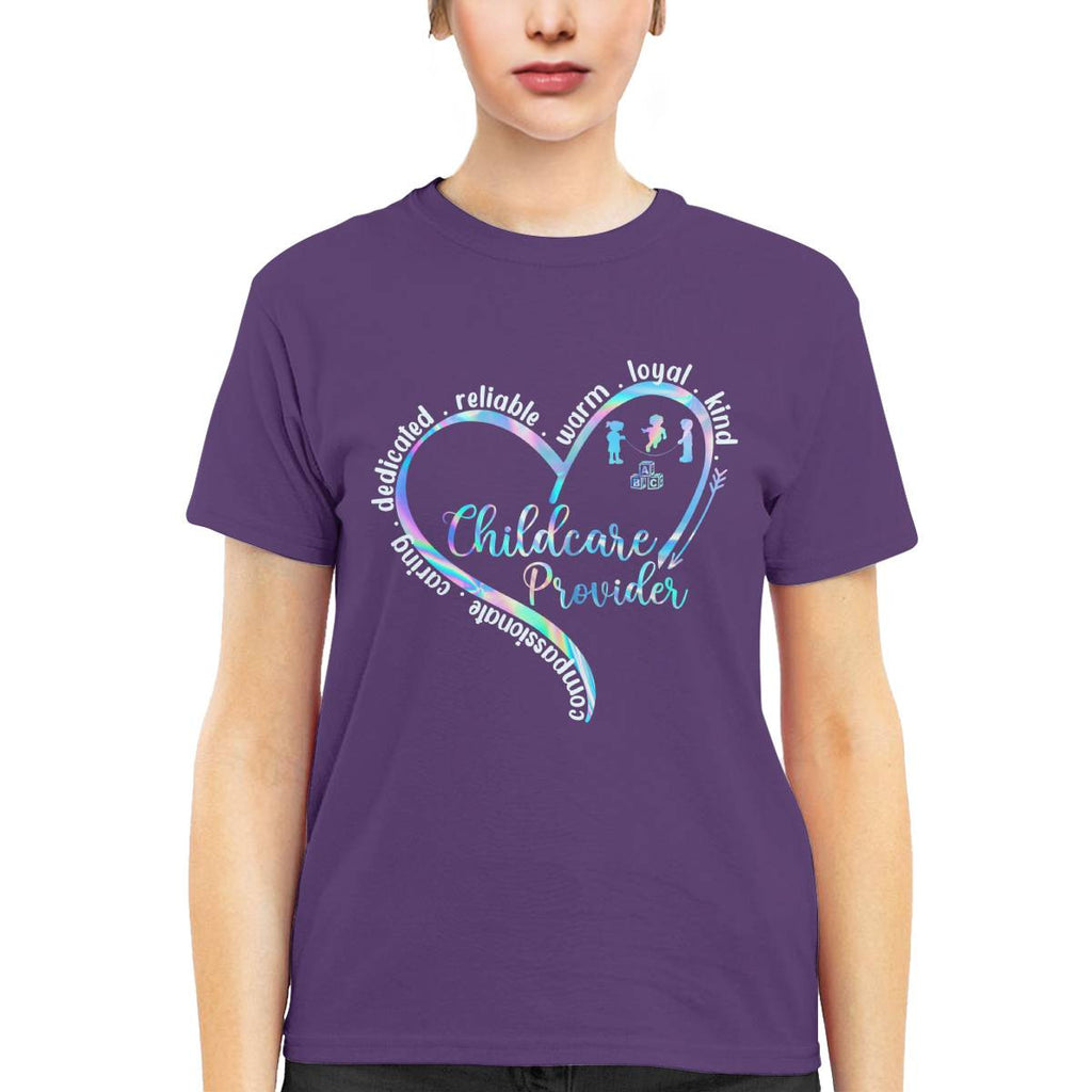 Awesome Childcare Provider-T-Shirt-#F130924WARM2FCHPRZ4