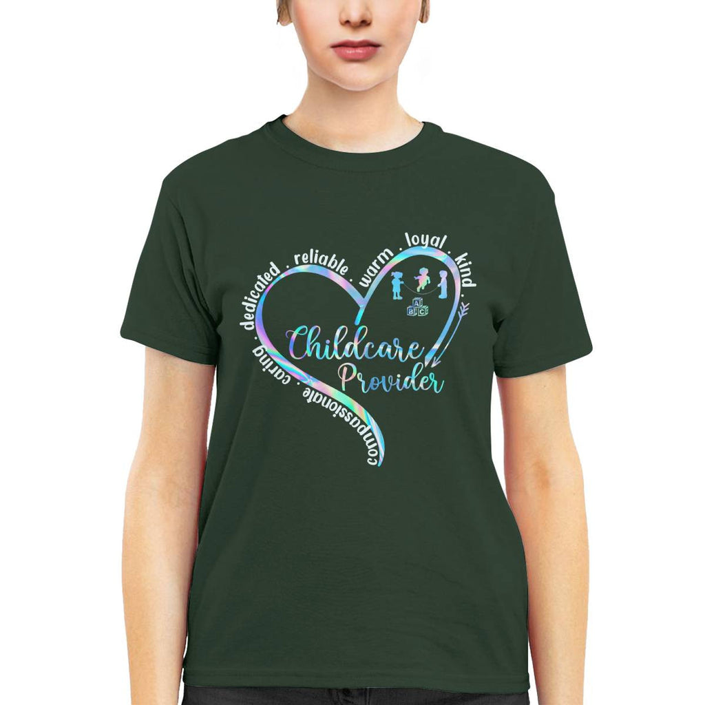 Awesome Childcare Provider-T-Shirt-#F130924WARM2FCHPRZ4