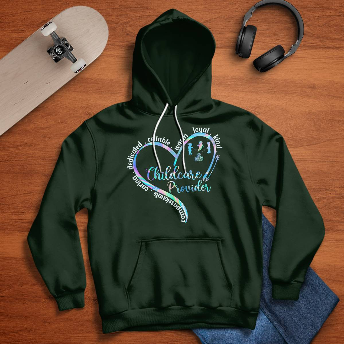 Awesome Childcare Provider-T-Shirt-#F130924WARM2FCHPRZ4