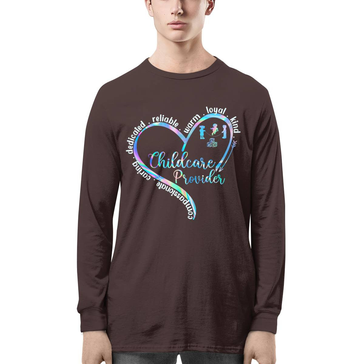 Awesome Childcare Provider-T-Shirt-#F130924WARM2FCHPRZ4