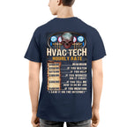 Awesome HVAC Tech Hourly Rate-Hoodie - grunx260804-0235