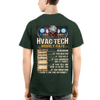 Awesome HVAC Tech Hourly Rate-Hoodie - grunx260804-0235