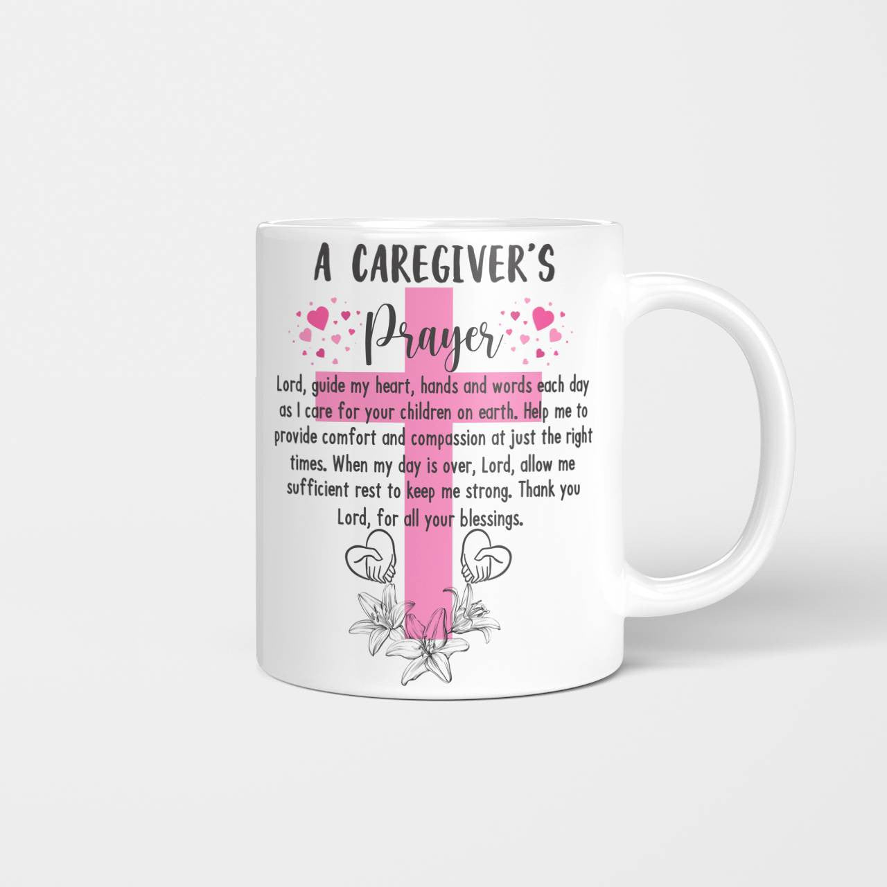 Awesome Caregiver's Prayer -Hoodie-#F061124JTPRAY1BCAREZ8