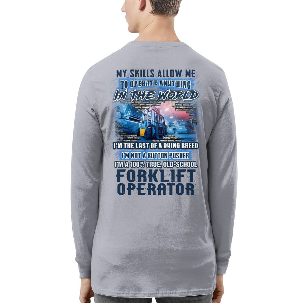 Awesome Forklift Operator-T-shirt - grunx260804-0166