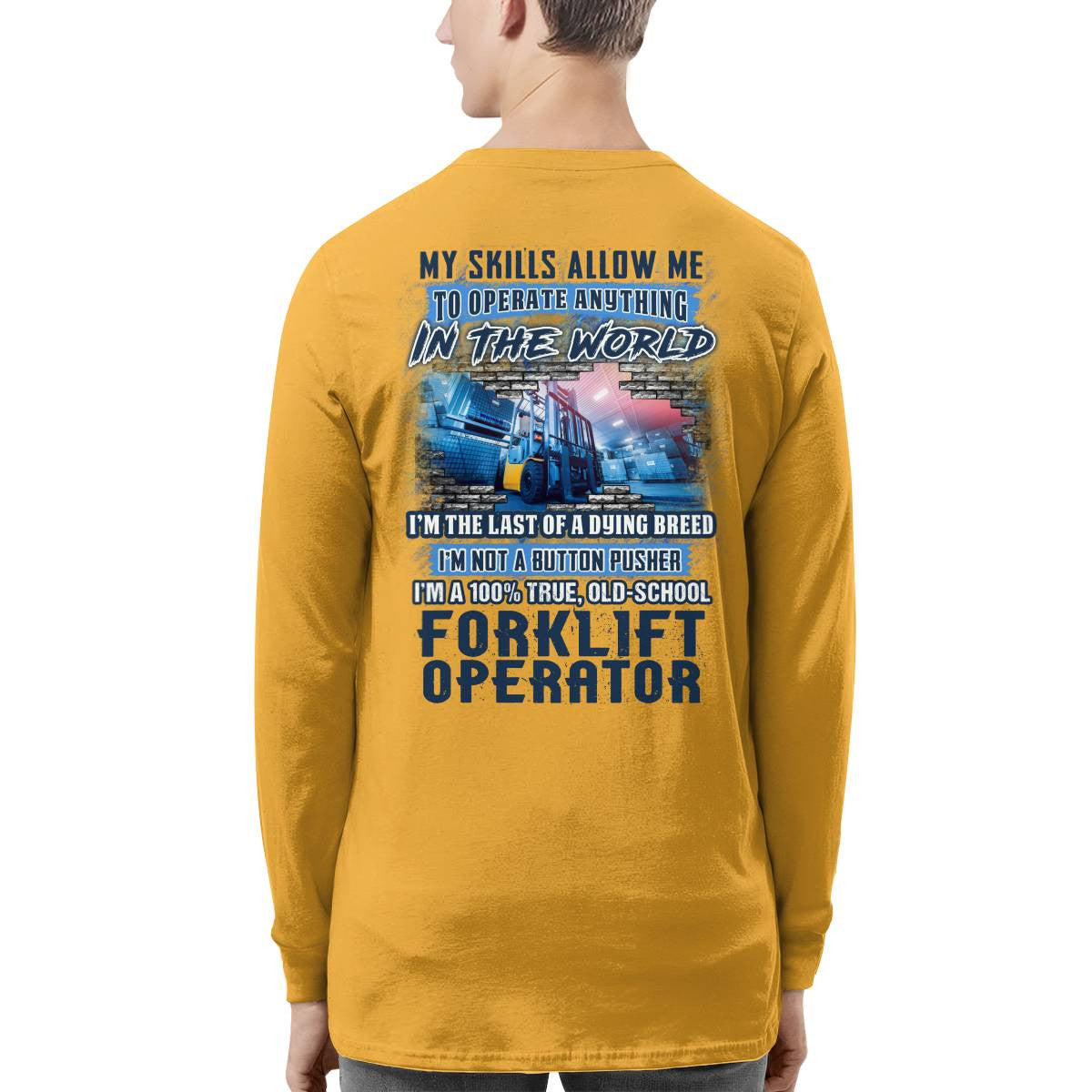 Awesome Forklift Operator-T-shirt - grunx260804-0166