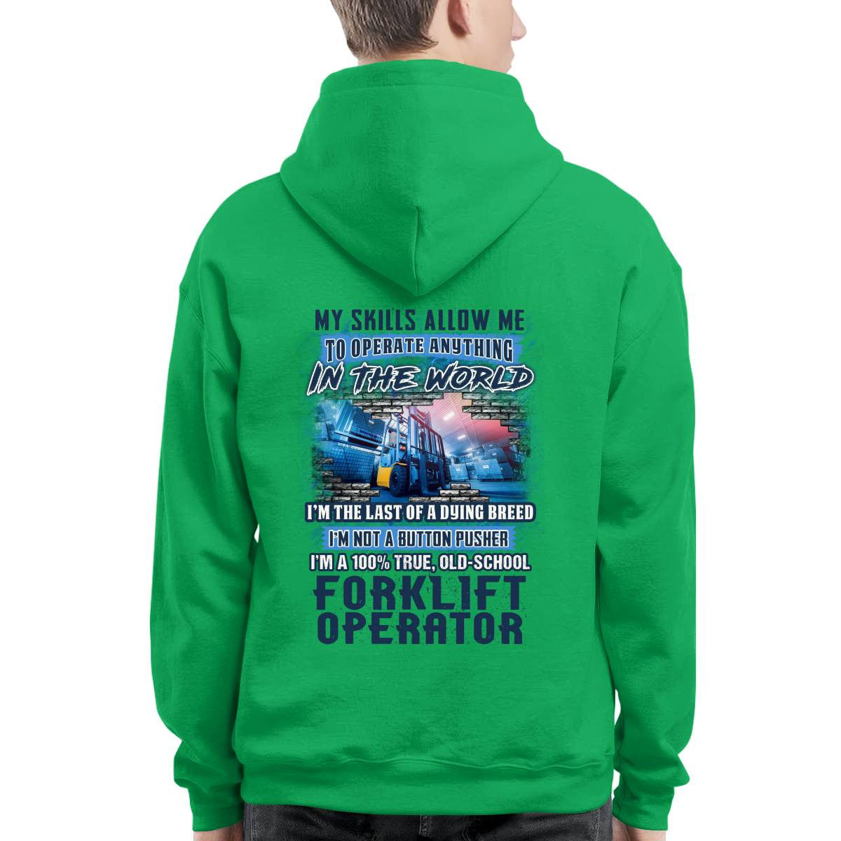 Awesome Forklift Operator-T-shirt - grunx260804-0166
