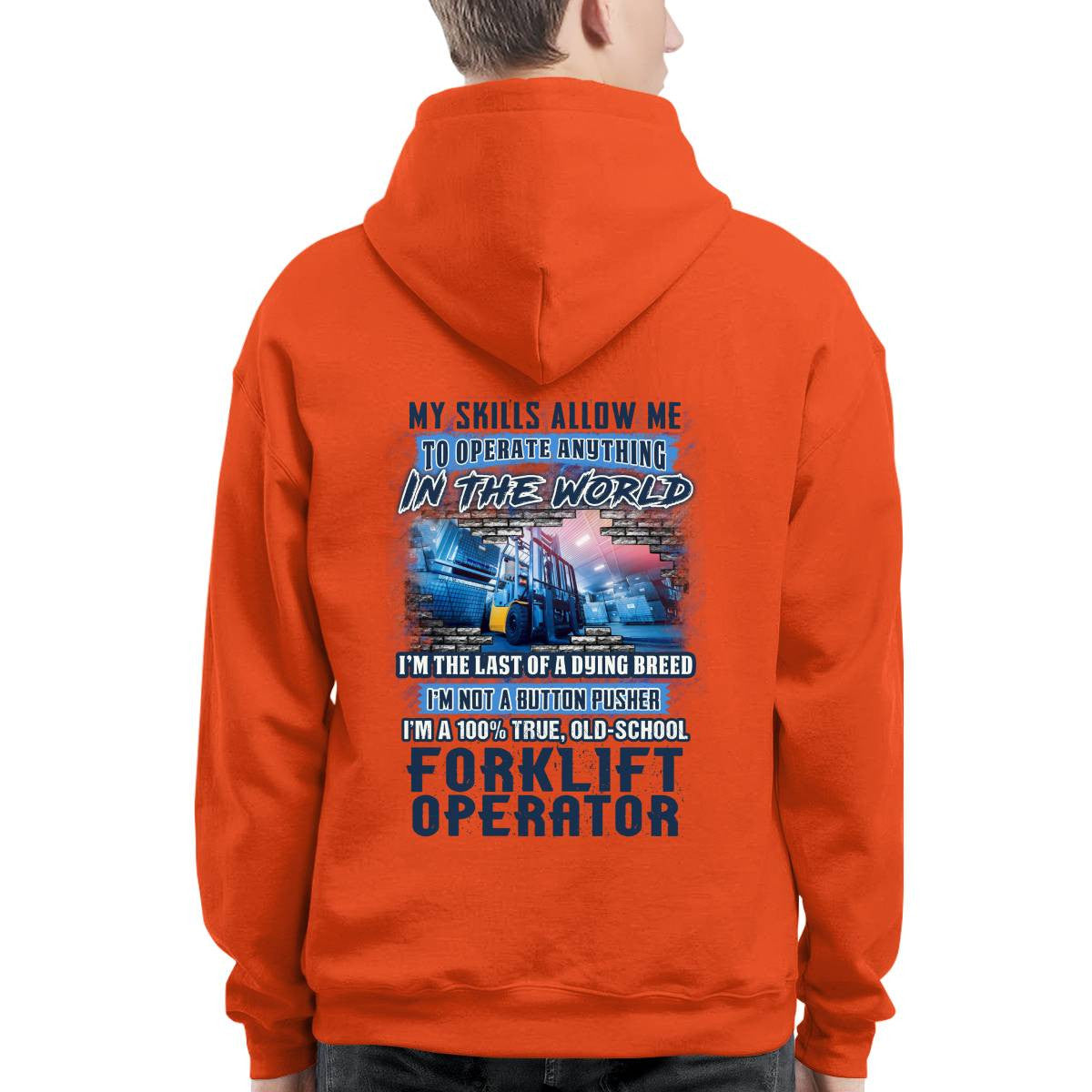 Awesome Forklift Operator-T-shirt - grunx260804-0166