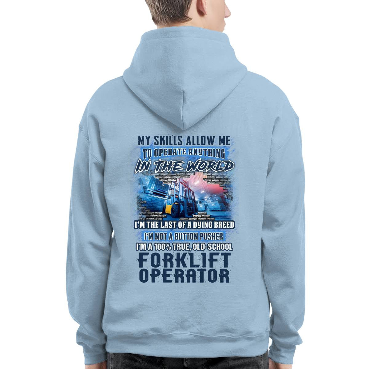 Awesome Forklift Operator-T-shirt - grunx260804-0166
