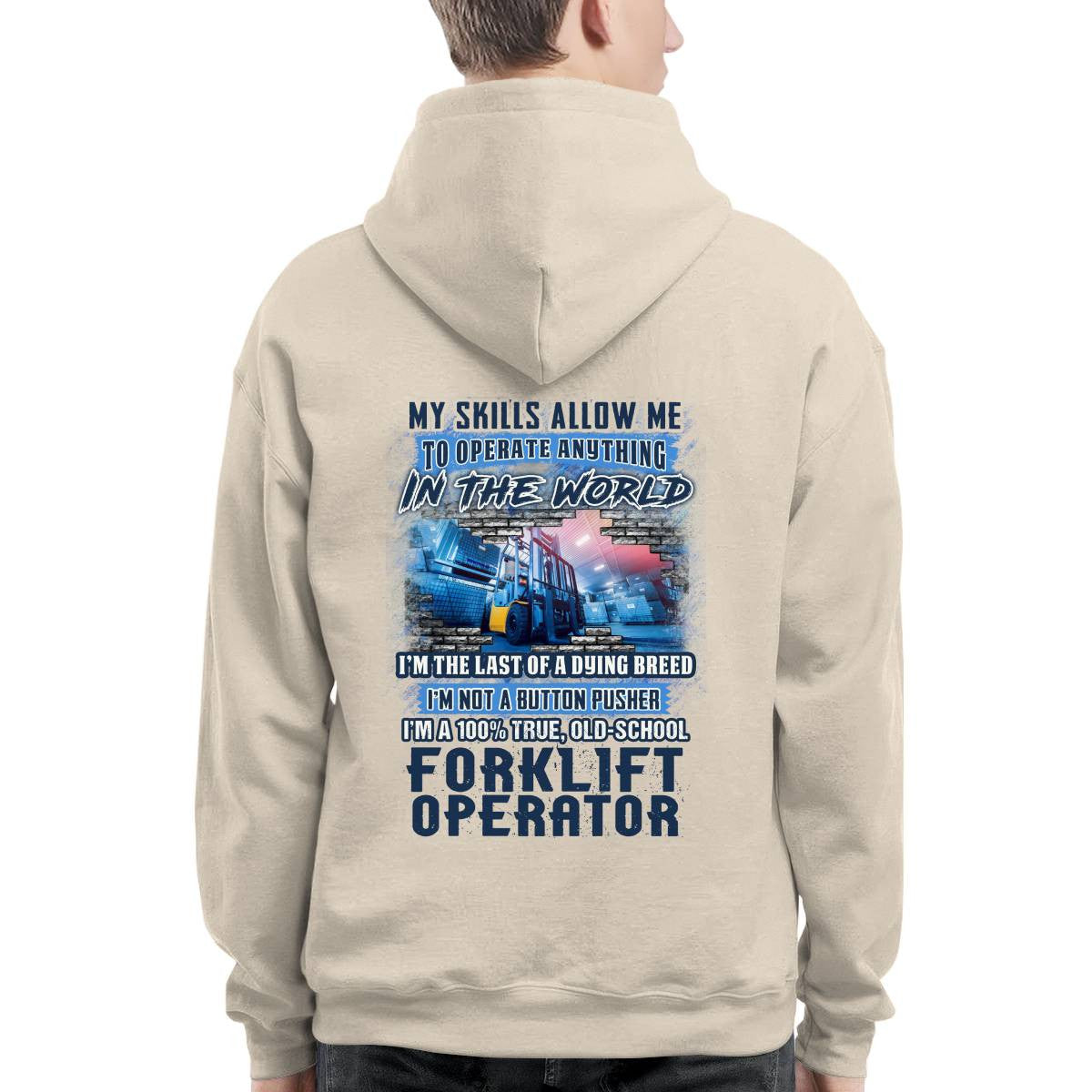 Awesome Forklift Operator-T-shirt - grunx260804-0166