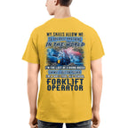 Awesome Forklift Operator-T-shirt - grunx260804-0166