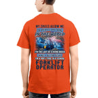 Awesome Forklift Operator-T-shirt - grunx260804-0166