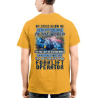 Awesome Forklift Operator-T-shirt - grunx260804-0166