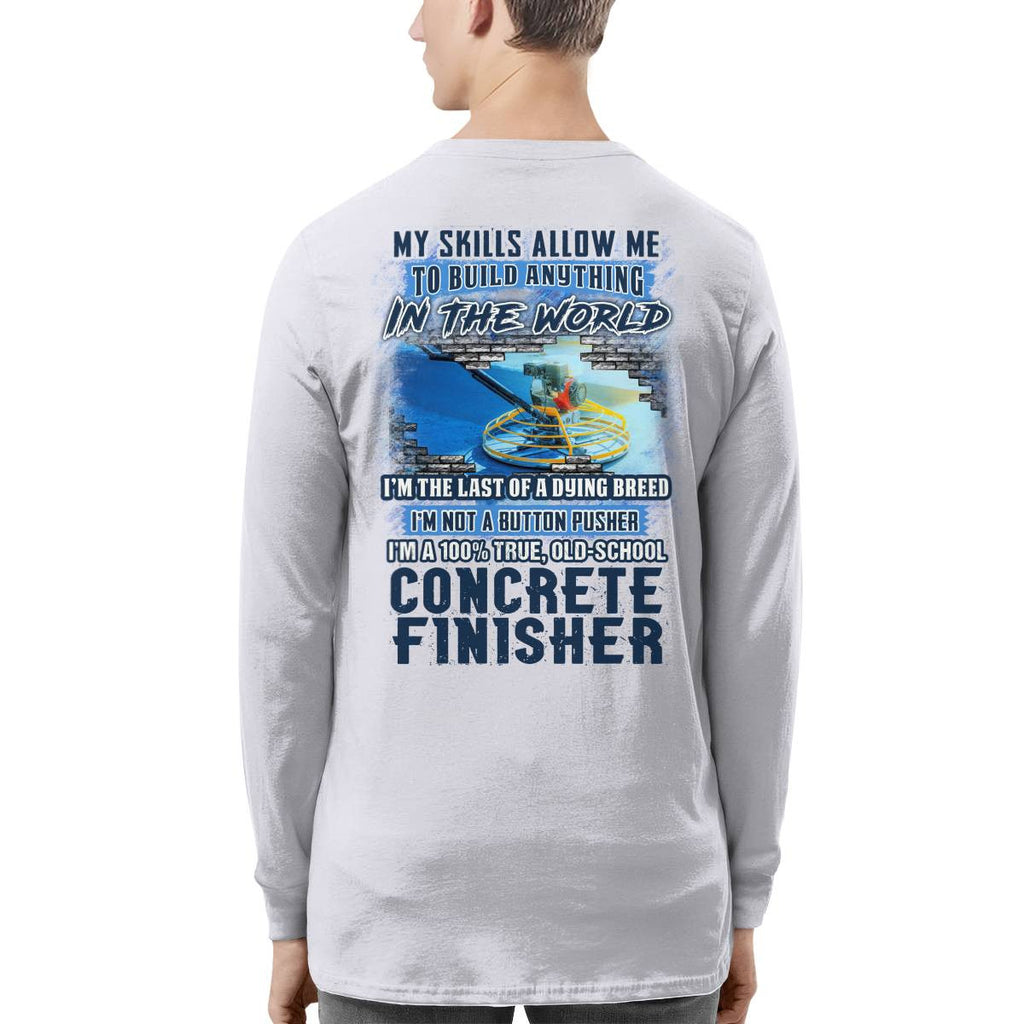 Awesome Concrete Finisher-T-shirt - grunx260804-0003