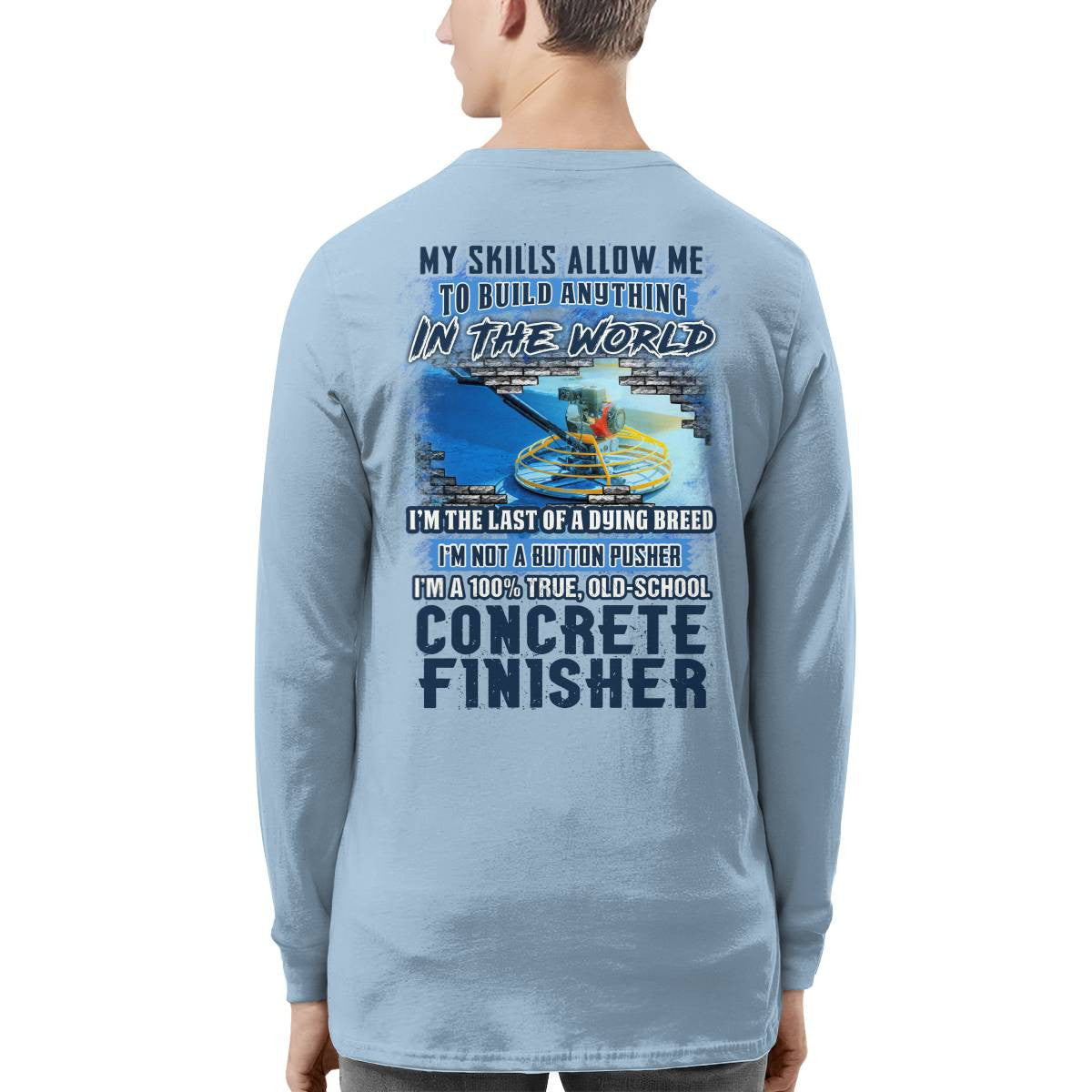 Awesome Concrete Finisher-T-shirt - grunx260804-0003