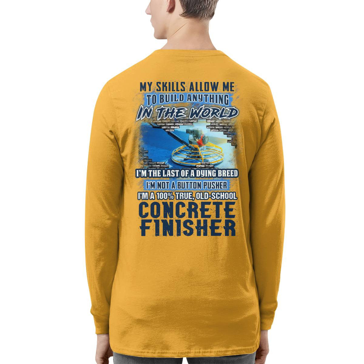 Awesome Concrete Finisher-T-shirt - grunx260804-0003