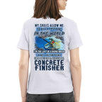 Awesome Concrete Finisher-T-shirt - grunx260804-0003