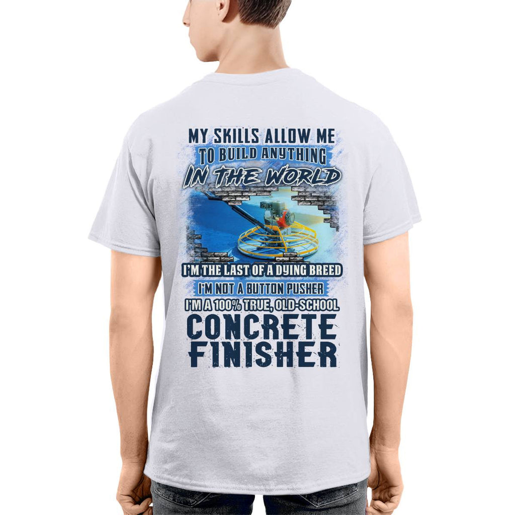 Awesome Concrete Finisher-T-shirt - grunx260804-0003