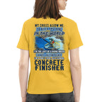 Awesome Concrete Finisher-T-shirt - grunx260804-0003