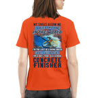 Awesome Concrete Finisher-T-shirt - grunx260804-0003
