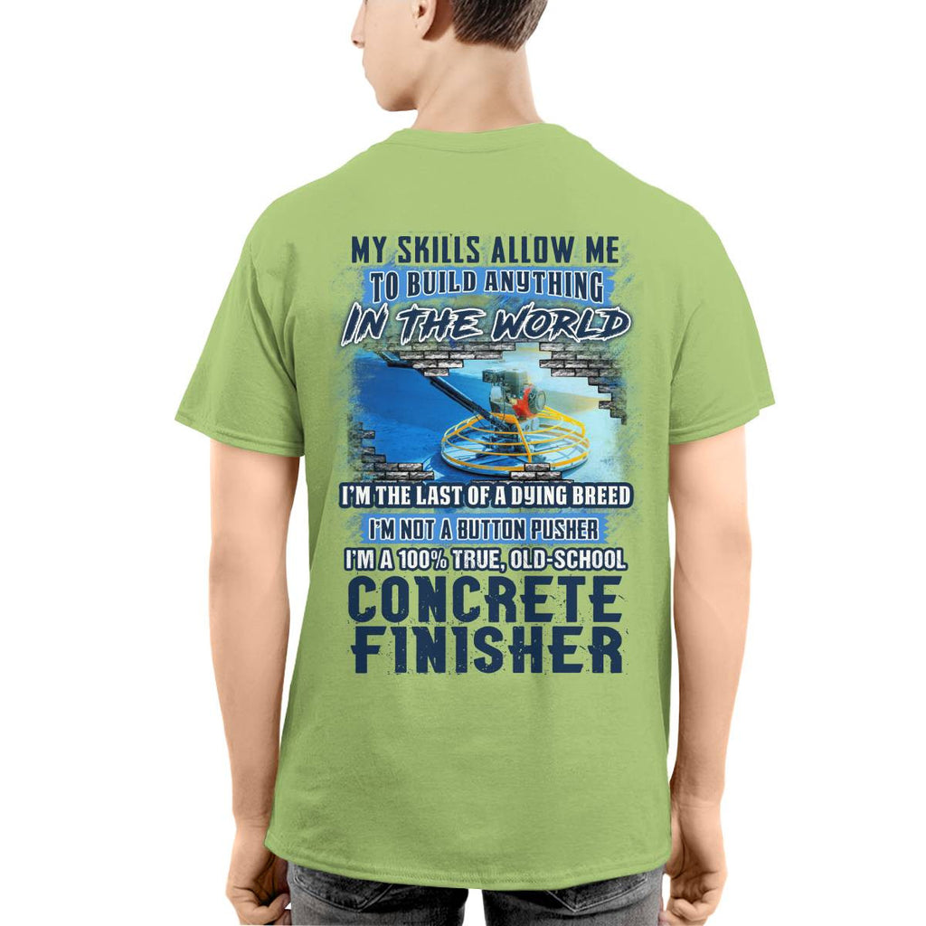 Awesome Concrete Finisher-T-shirt - grunx260804-0003