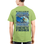 Awesome Concrete Finisher-T-shirt - grunx260804-0003