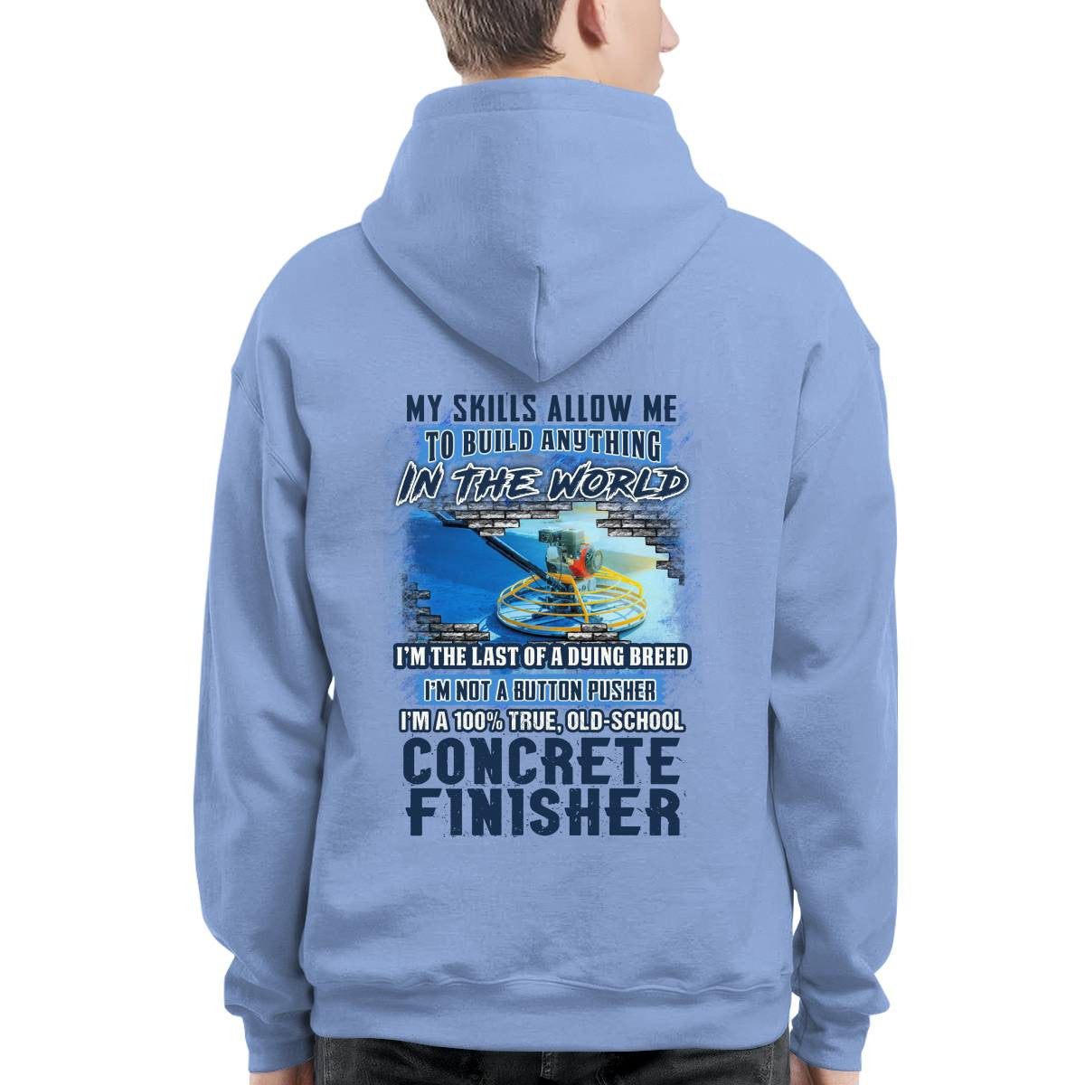 Awesome Concrete Finisher-T-shirt - grunx260804-0003