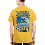 Awesome Concrete Finisher-T-shirt - grunx260804-0003